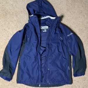 Vintage Columbia windbreaker coat jacket